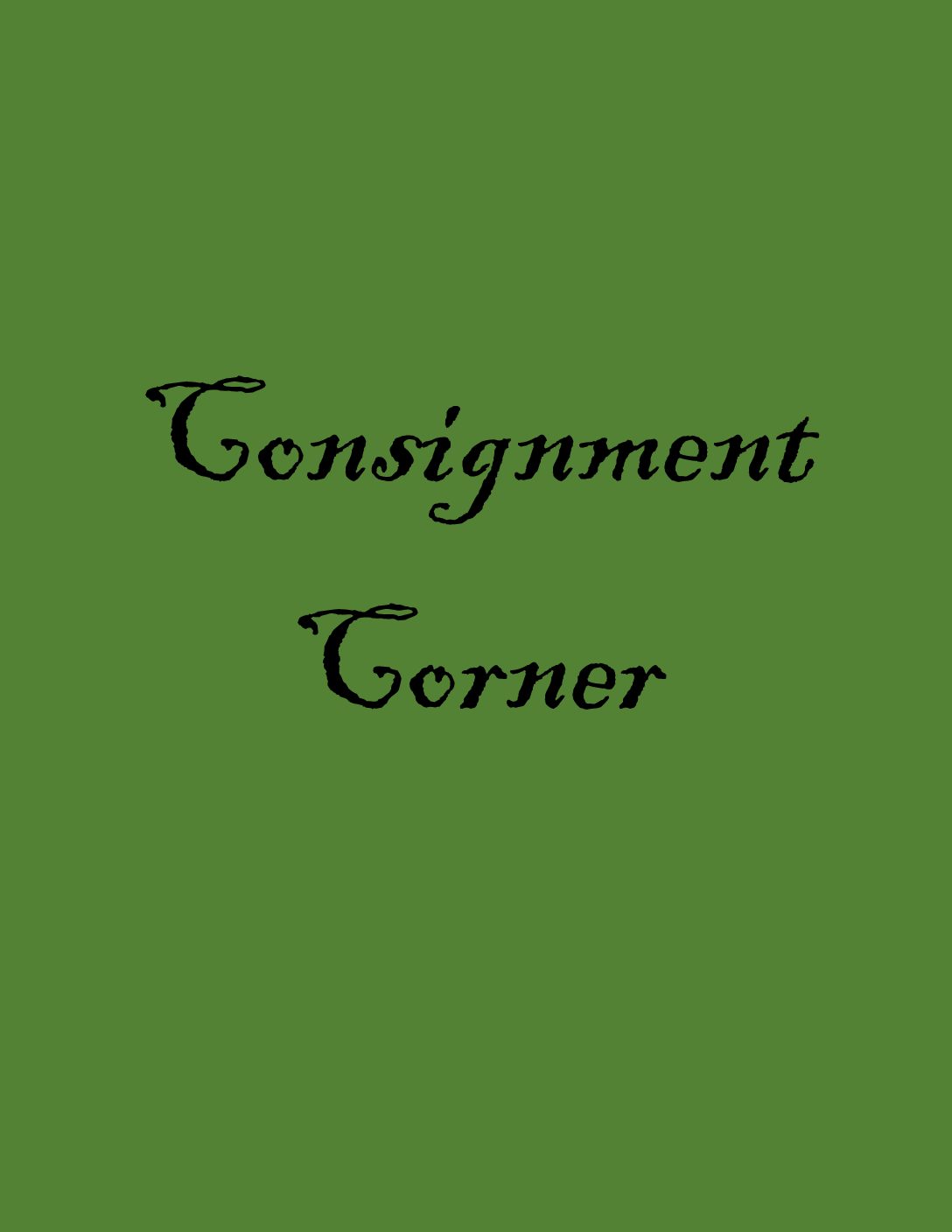 Consignment Corner